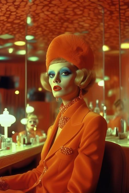 Director Rainer Werner Fassbinder style