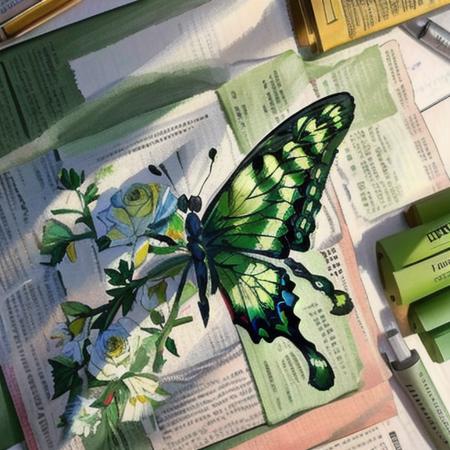 butterflyRoseC