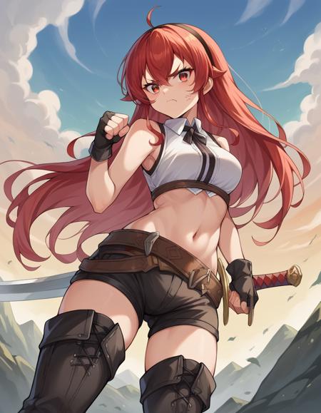 Eris Boreas Greyrat (エリス・ボレアス・グレイラット) - Mushoku Tensei: Jobless Reincarnation (無職転生 ～異世界行ったら本気だす～)