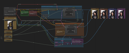 ControlNet Inpaint Example for ComfyUI版本v1.0 (ID: 212370)
