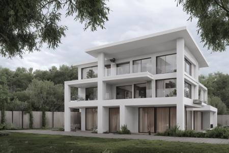 Yu_Villa Renderings LoRA for Stable Diffusion 1.5版本v1.0 (ID: 703701)