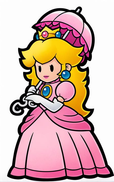 Paper Princess Peach | Heroes | 2 Attires