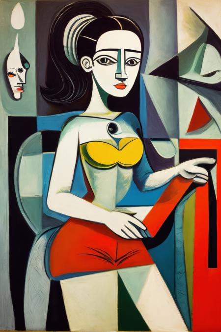 style of Pablo Picasso 296