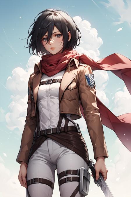 Mikasa Ackerman | Attack on Titan | PonyXL and sd 1.5