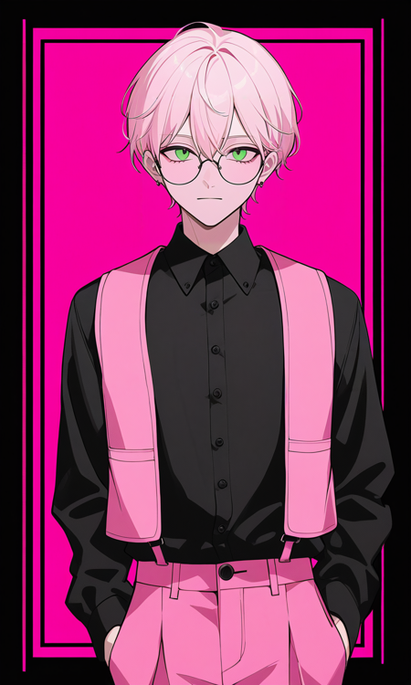 Black & Pink