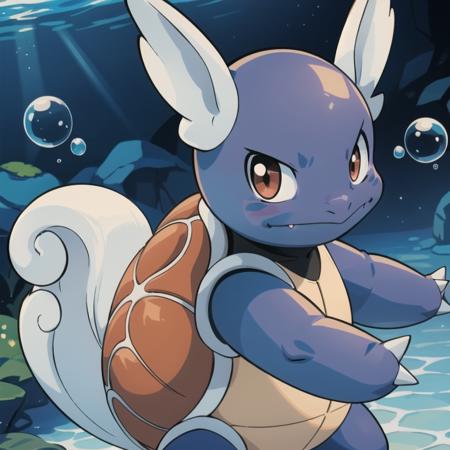 Wartortle (Pokemon) (Pokedex #0008) [Pony & SD1.5]