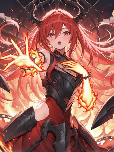Yu-Gi-Oh! - Promethean Princess, Bestower of Flames (賜炎の咎姫) illuXL