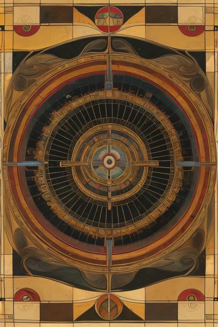 style of Paul Laffoley 147