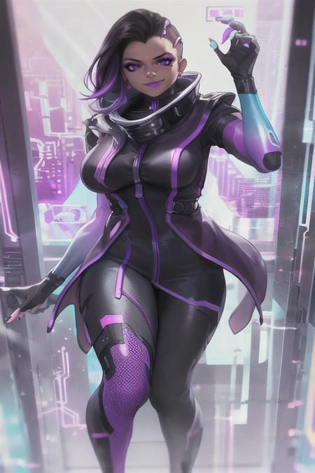 Sombra (Overwatch) LORA版本v.1.0 - A (ID: 11558)