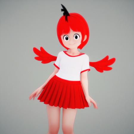 Human Chirp (peep and the big wide world) request and design by DevanDrake99