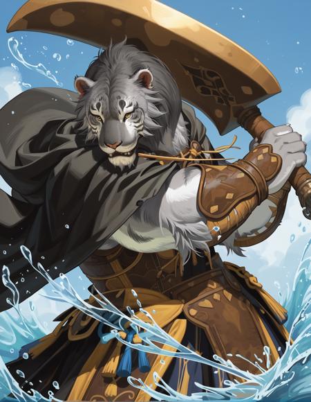 Yin Tiger | 寅虎 - Black Myth: Wukong (PDXL/SeaArtFurry)