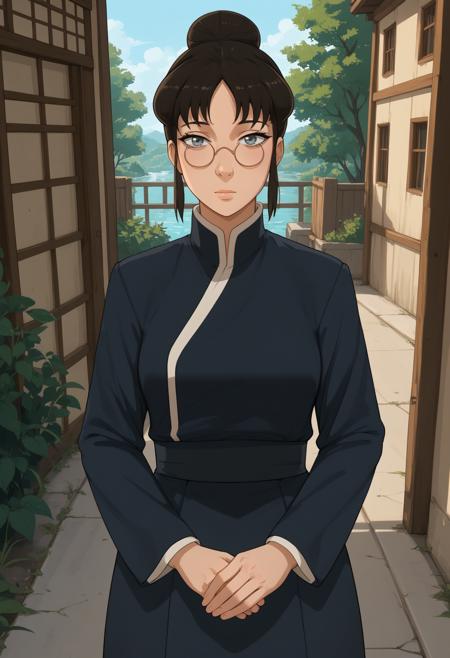 Zhu Li Moon, Varrick's assistant, (The Legend of Korra, Four Elements Trainer), LoRA, PonyXL