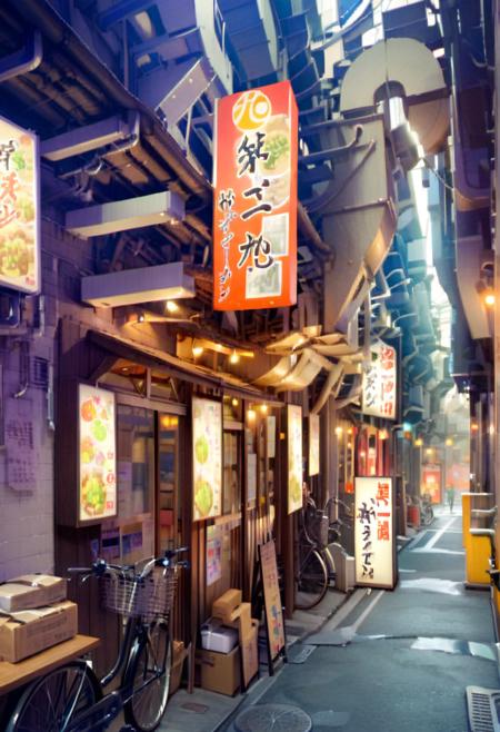 神戸のラーメン屋さんD2 Kobe Ramen Restaurant D2 SDXL