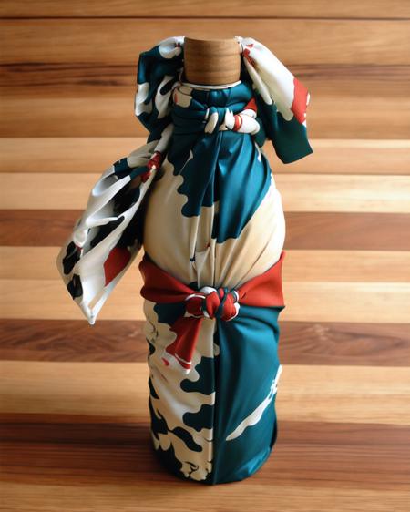 Dress up and wrap the bottle