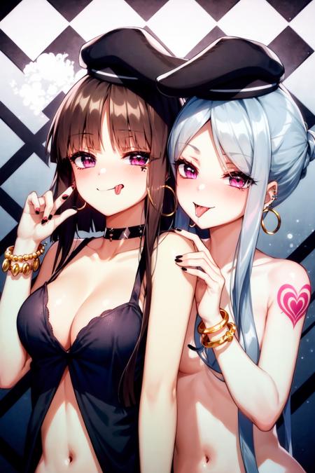 Nishida Satono x Teireida Mai (touhou) 尔子田里乃 x 丁礼田舞 东方project