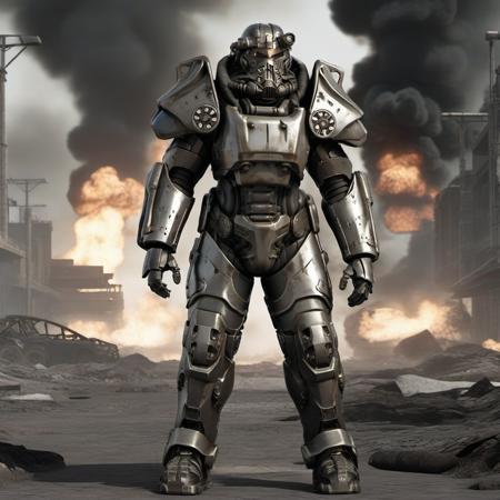 Fallout - T-60 power armor - Flux1.D & SDXL