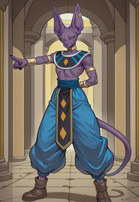 Beerus (Illustrious + Pony)