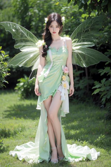 JAY - GREEN BUTTERFLY DRESS