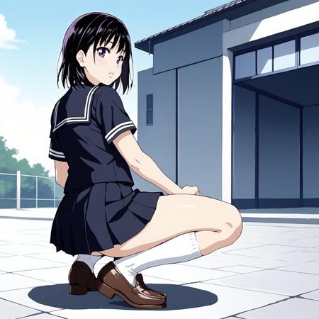 Akiho Taniguchi (Nudist Beach ni Shuugakuryokou de!!) XL pony LORA
