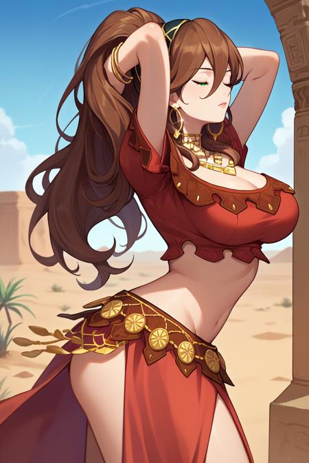 Primrose Azelhart/プリムロゼ・エゼルアート (Octopath Traveler) SDXL LoRA [Pony Diffusion]