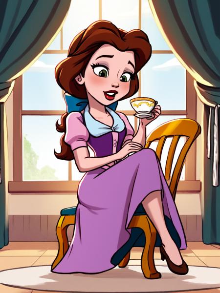 Disney Princess Comic Style and Characters LoRA