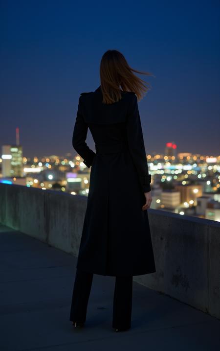 MAXI TRENCH COAT (avouavou) flux lora
