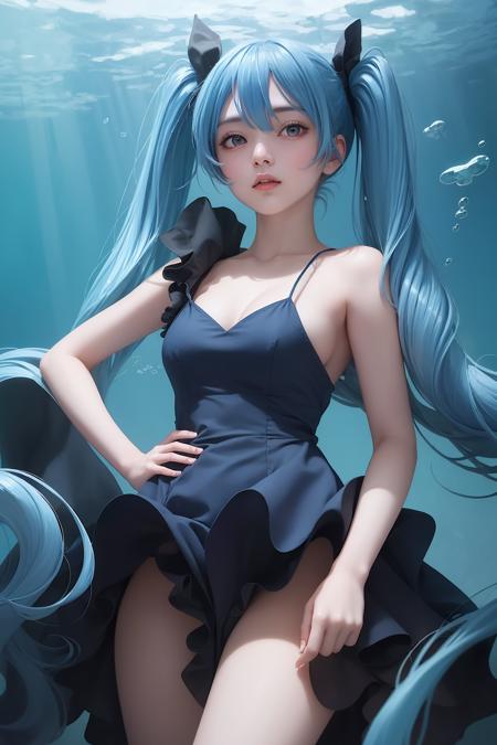 初音未来(深海少女)_ Hatsune Miku(Deep Sea Girl)_初音ミク(深海少女)