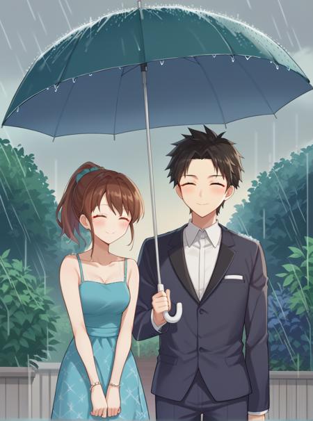 Shared Umbrella | LoRA版本v1.0_XL (ID: 734848)