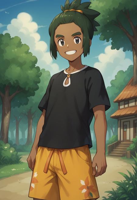 Hau - Pokémon Sun and Moon