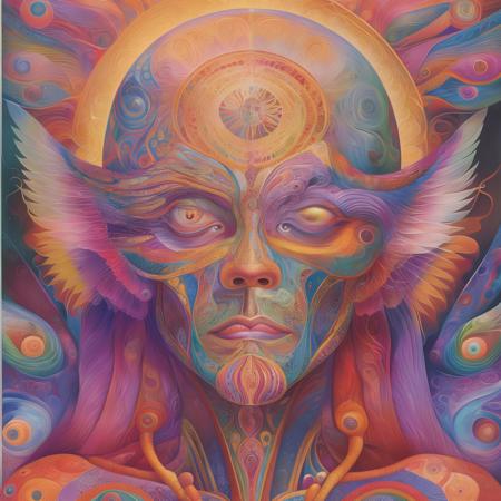 style of Alex Grey 375