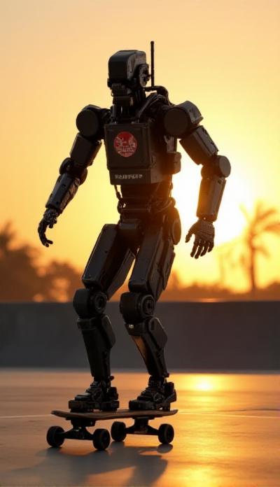 Elysium police robot