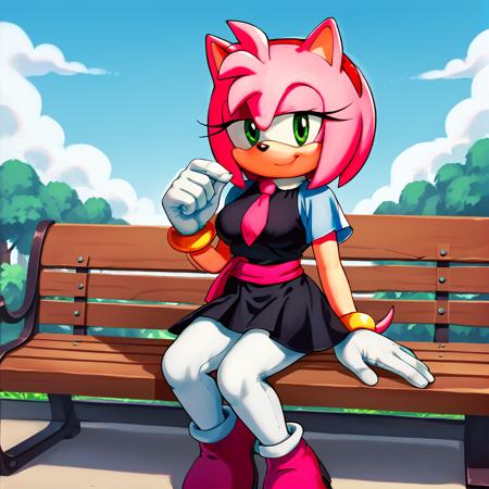Amy Rose Sonic X outfit