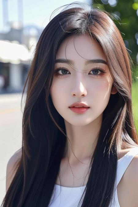 real Asian internet celebrity真实感亚洲脸网红模特