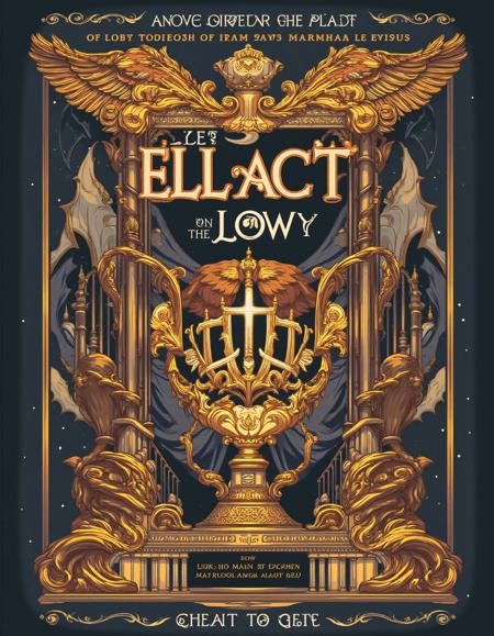 Epic Book Cover by ChronoKnight - [FLUX]