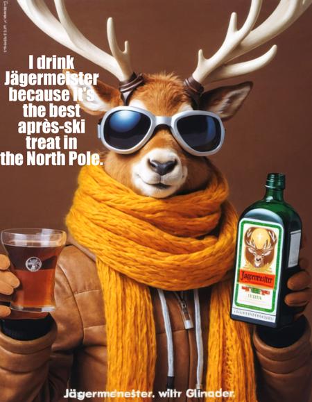 Create Your Own 70s Jägermeister Ad (ComfyUi) [SDXL]