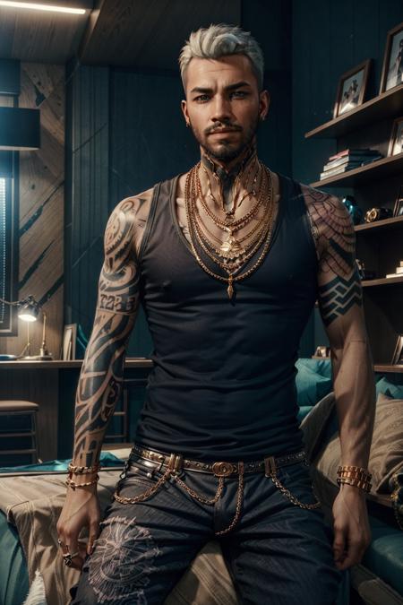 Kerry Eurodyne from Cyberpunk 2077版本v1.0 (ID: 154573)