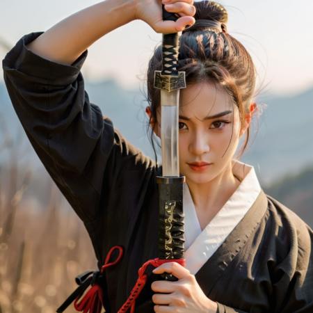 Battōjutsu pose1 拔刀 | SDXL