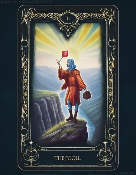 Elden Ring  Tarot Card Style
