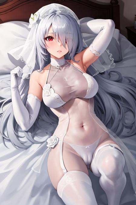 PK (Girls' Frontline) LoRA | 2 Outfits (Bride and Default)