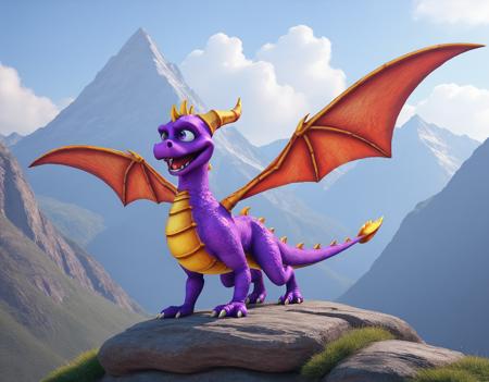 Spyro【 The legend of Spyro - Dawn of the Dragon 】