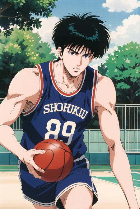 流川枫_Rukawa Kaede_るかわ かえで_灌篮高手_SLAM DUNK_スラムダンク