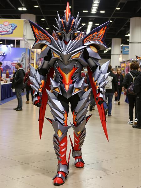 Monster Hunter Valstrax Armor Cosplay (魔物獵人, モンスターハンター)