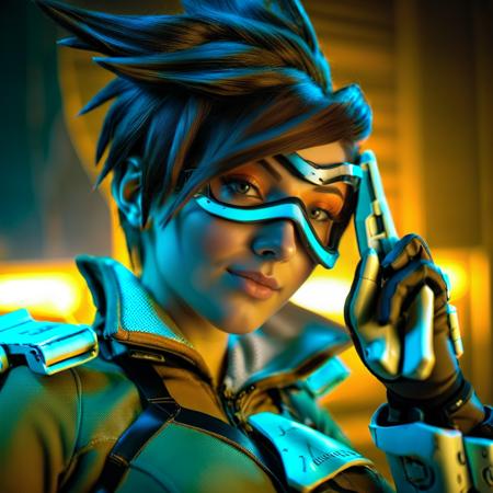 Tracer - Overwatch - Realistic Flux1.D &SDXL
