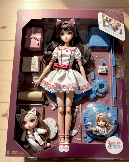 Barbie style - ? inbox Doll Play Set LORA ?