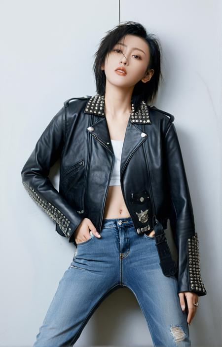 白狐脸儿张小姐 for SDXL #zhangtianai