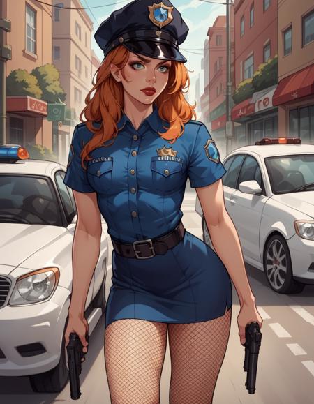 Policewoman Uniform PONYXL