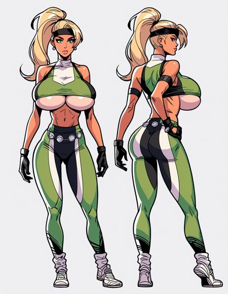 Sonya Blade (Mortal Kombat) [Pony XL]