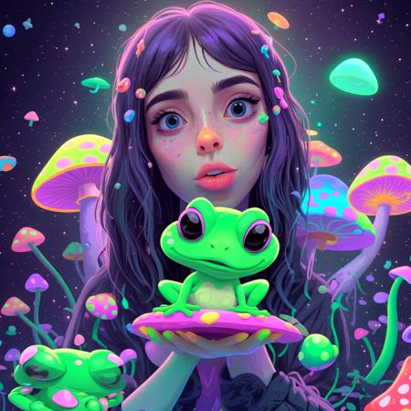 Bangerooo (Psychedelic Art Style) [SDXL]