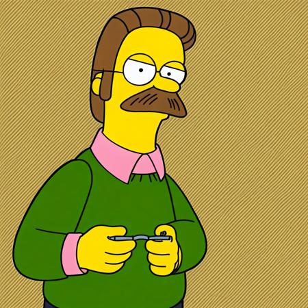 Ned Flanders (The Simpsons)版本V1 (ID: 684654)