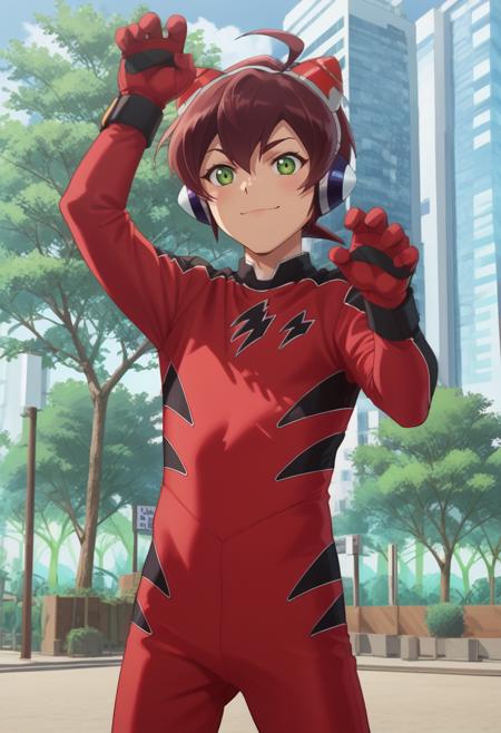 Geki Red / Red Ranger (Outfit) - Juken Sentai Gekiranger / Power Rangers Jungle Fury - (Pony)